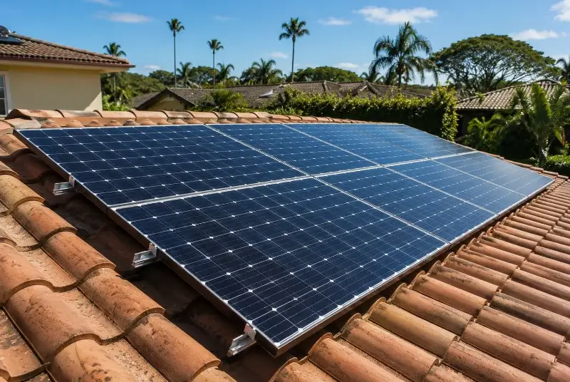 Installation de panneaux solaires à Marcé